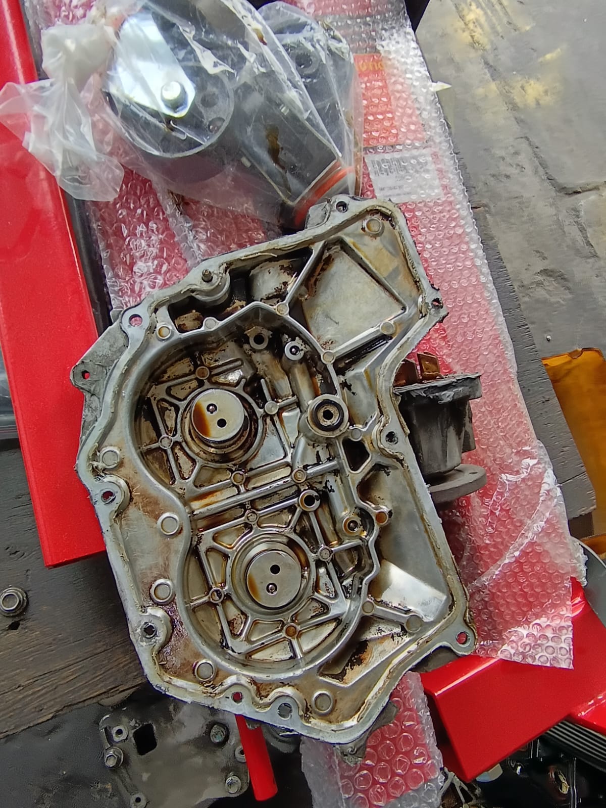 Reparación de componente mecánico