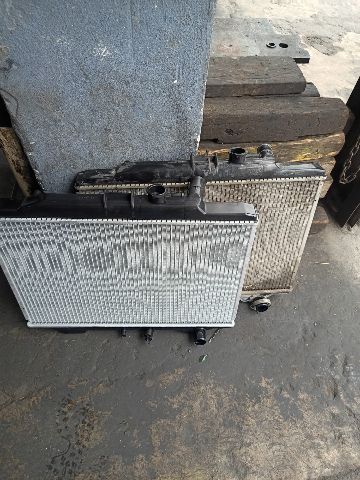 Radiadores automotrices reemplazados